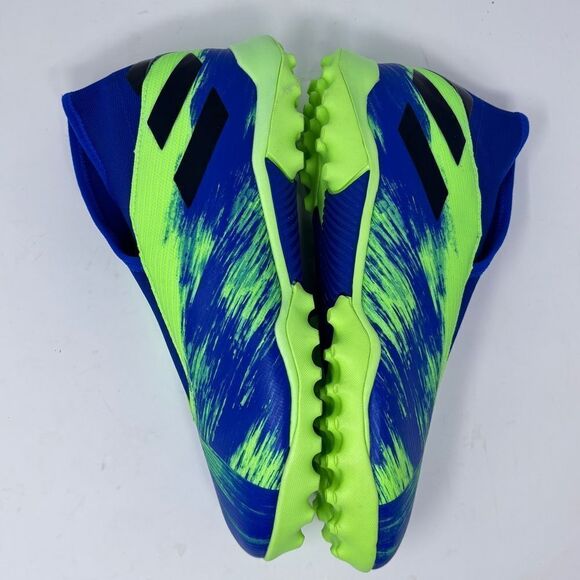 Adidas Nemeziz 19.3 LL TF Soccer Cleats Blue Green - Size 7.5 - New with Tags - Picture 3 of 9